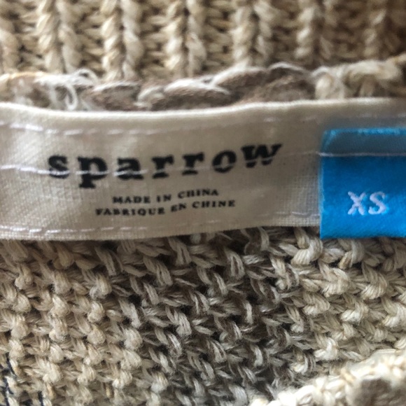 Anthropologie Sparrow Knit Striped Tank - Picture 6 of 9